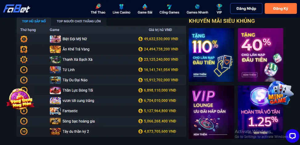 Điểm nổi bật tin thể thao tại 79club