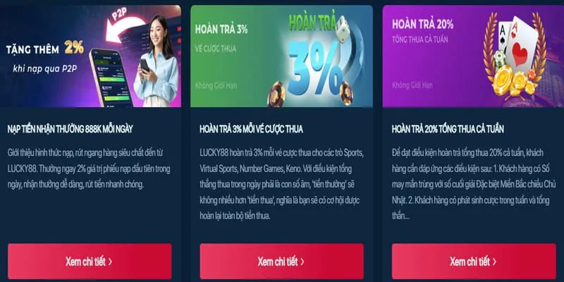 Ưu đãi mới nhất tại 79club